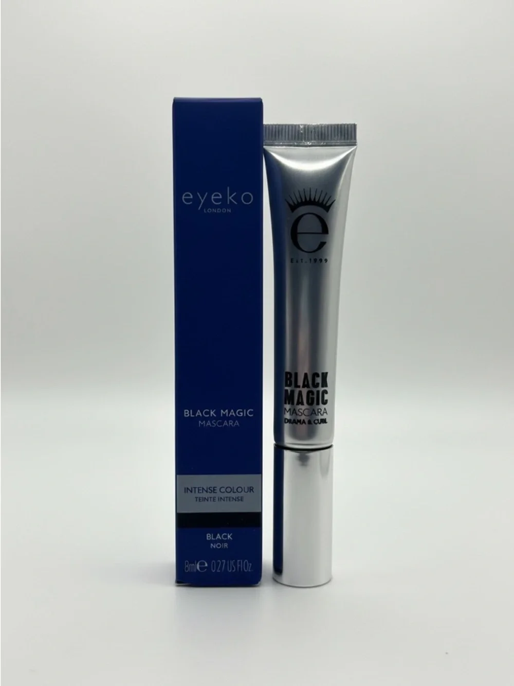 Eyeko London Black Magic Mascara Drama & Curl Intense Colour Black 8ml NIB